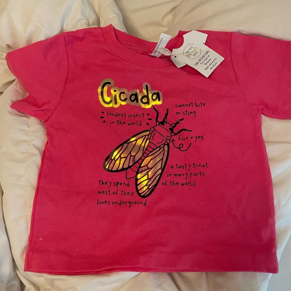 NWT locally made cicada tee 3T